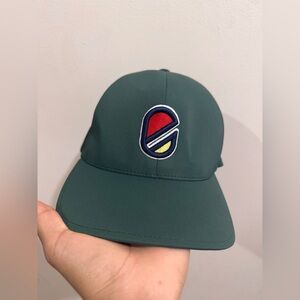 EXTRACURRICULAR Green Baseball Cap with Colorful Logo